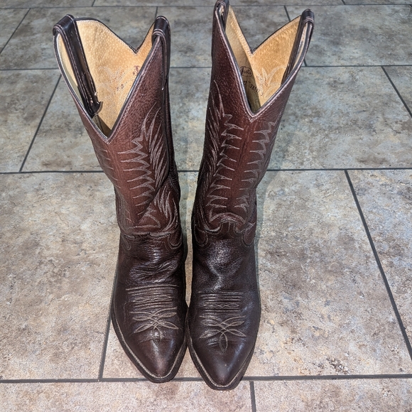 Justin Boots Vintage Men\'s 9 Western main image 9